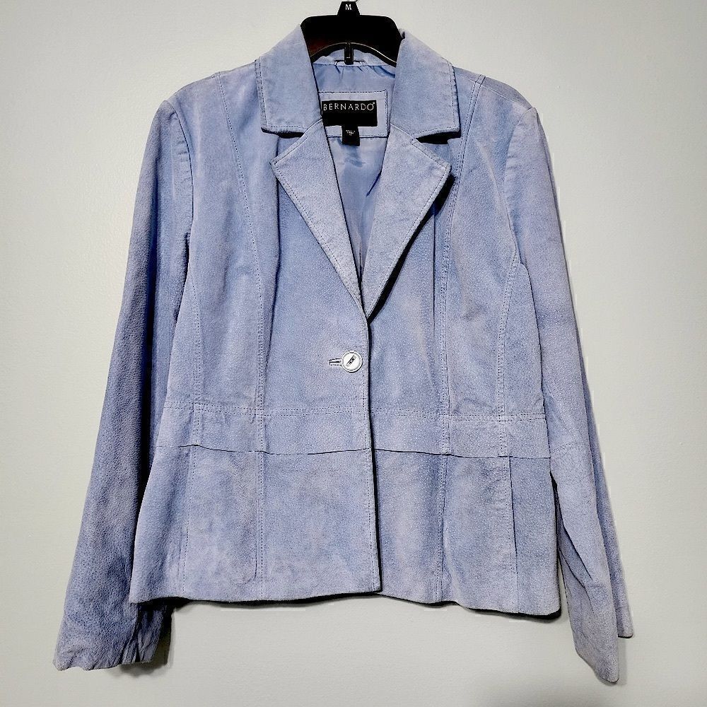 Bernardo Suede Jacket   